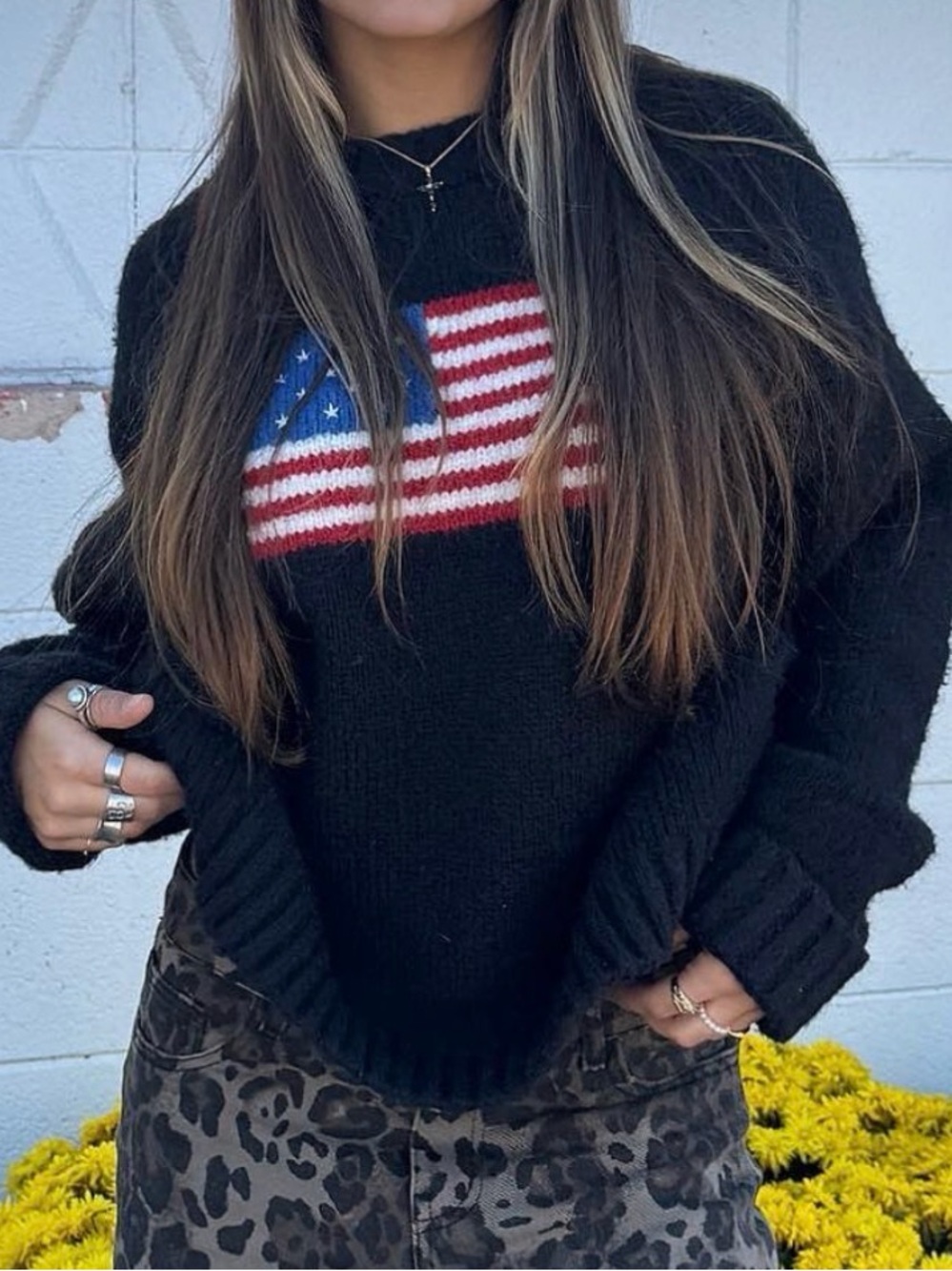 Edikted USA Chunky Knit Sweater